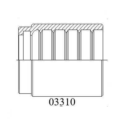 03310 2SN軟管套筒